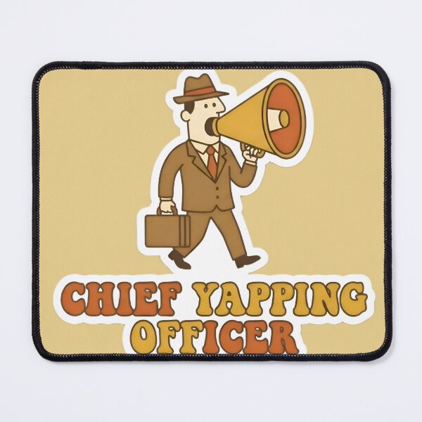 Item preview, Certified Yapper Retro Cartoon designed and sold by MukuMint.