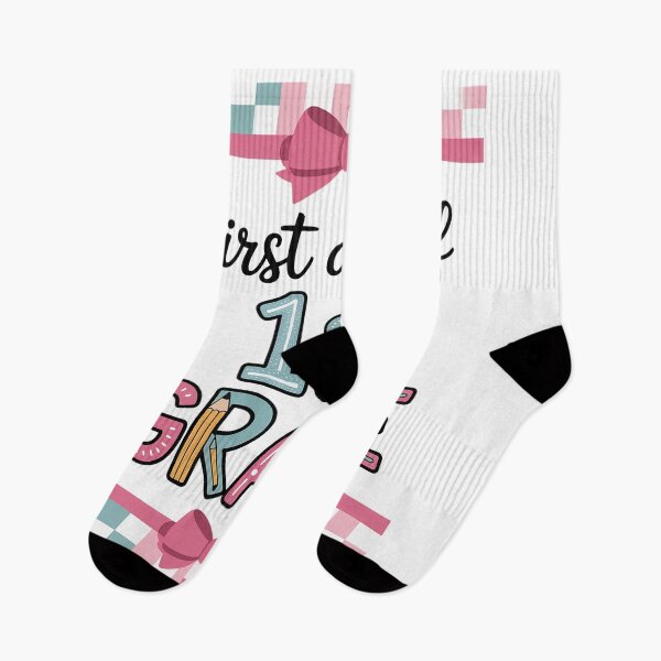 Item preview, First Day of 1st Grade Teacher Girl Coquette Back to School designed and sold by KonopikaaArt.