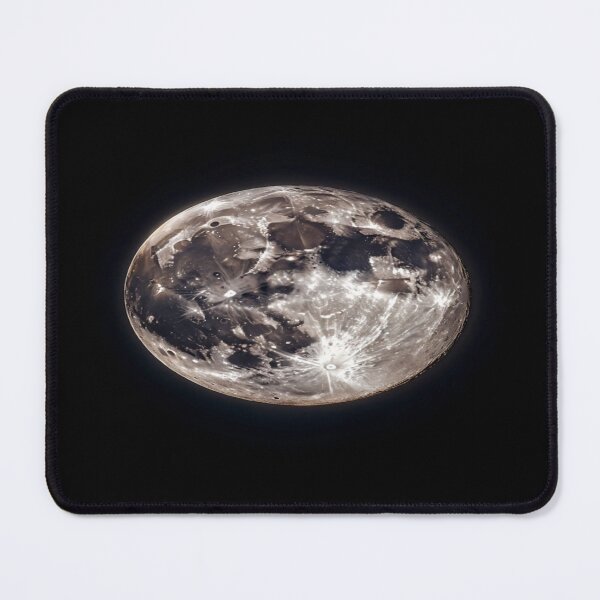 Item preview, Hyper-Detailed Full Moon Art – Craters, Rays & Shadows – Cosmic Lunar Poster for Space Lovers designed and sold by Bright Nest Studio.