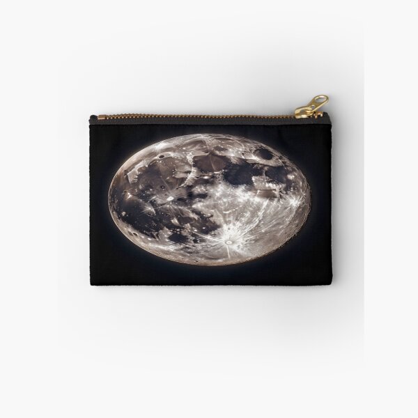 Item preview, Hyper-Detailed Full Moon Art – Craters, Rays & Shadows – Cosmic Lunar Poster for Space Lovers designed and sold by Bright Nest Studio.