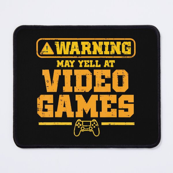 Item preview, Gamer Warning May Yell Video Games Gaming Boys n Men designed and sold by markettathorn.