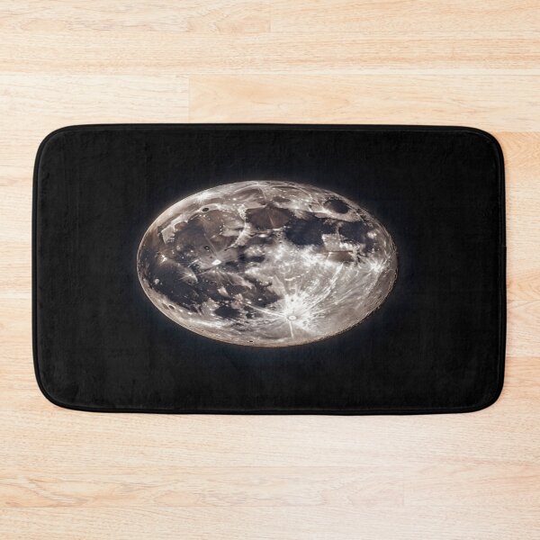 Item preview, Hyper-Detailed Full Moon Art – Craters, Rays & Shadows – Cosmic Lunar Poster for Space Lovers designed and sold by Bright Nest Studio.