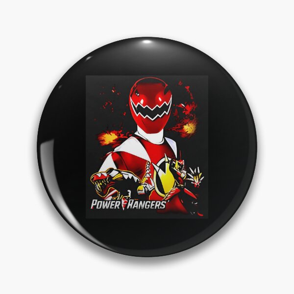 Item preview, Red Dino Power Rangers  designed and sold by Eboniggins.