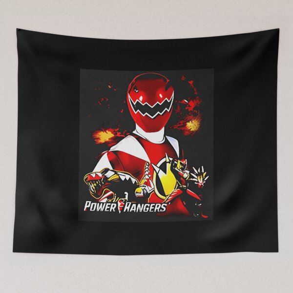 Item preview, Red Dino Power Rangers  designed and sold by Eboniggins.