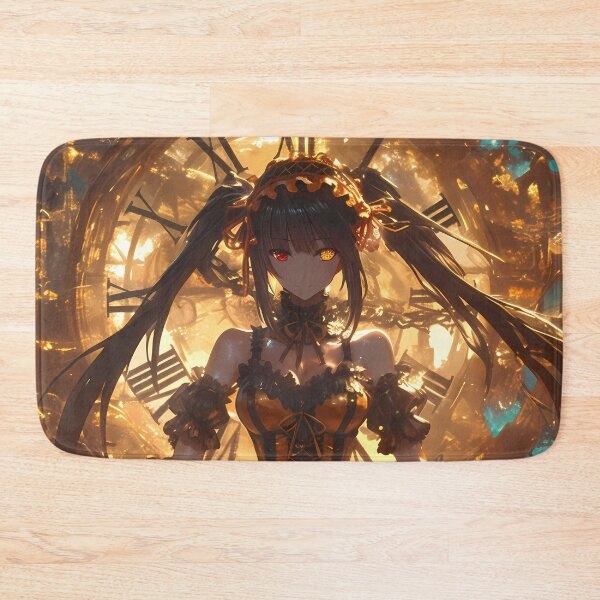 Item preview, Kurumi Tokisaki Date A Live Clock Gothic Anime Girl Waifu Shadow Time designed and sold by Tokyonomad.
