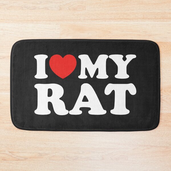 Item preview, I Love My Rat designed and sold by shitpostee.