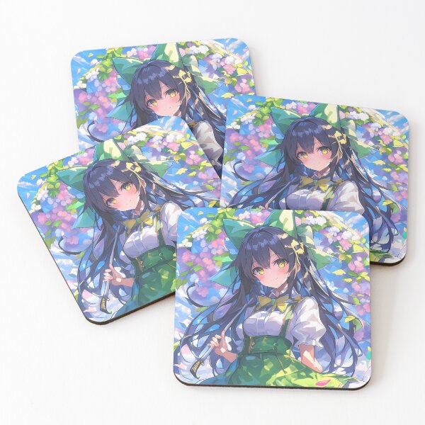 Item preview, Kotori Itsuka Date A Live Spring Garden Anime Girl Waifu Green Bloom designed and sold by Tokyonomad.