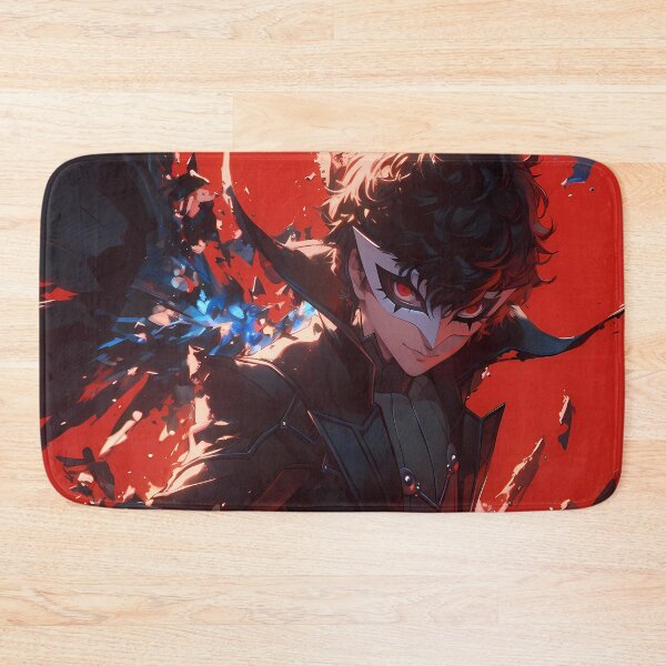 Item preview, Ren Amamiya Persona 5 Phantom Red Chaos Game Anime Mask Rebel designed and sold by Tokyonomad.