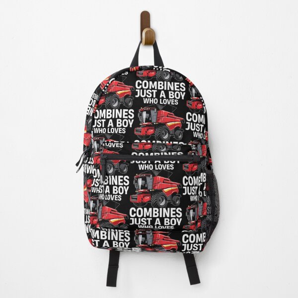 Item preview, Just A Boy Who Loves Combines Red Combine Harvester designed and sold by markettathorn.