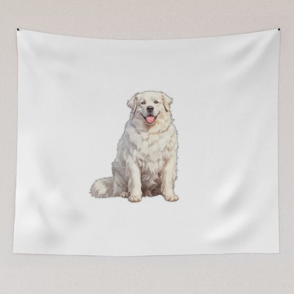 Item preview, Cute Braque Francais Pyrenean dog designed and sold by SMARTKIT  DESIGNAGENCY.