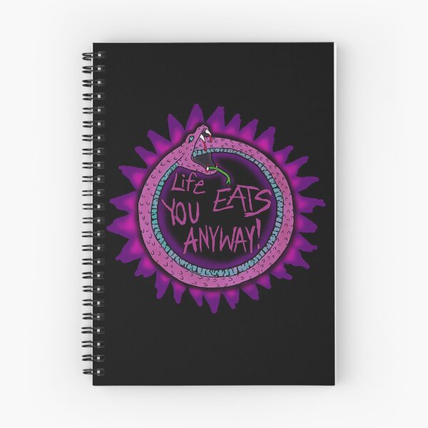 Item preview, Pink Ouroboros Quote designed and sold by GothicBohemian.