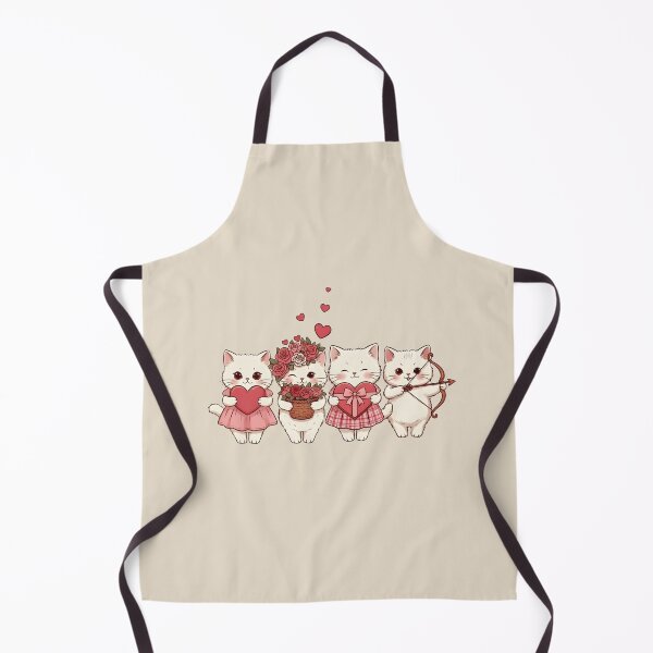 Item preview, Cute Valentine Cats designed and sold by dudelinart.