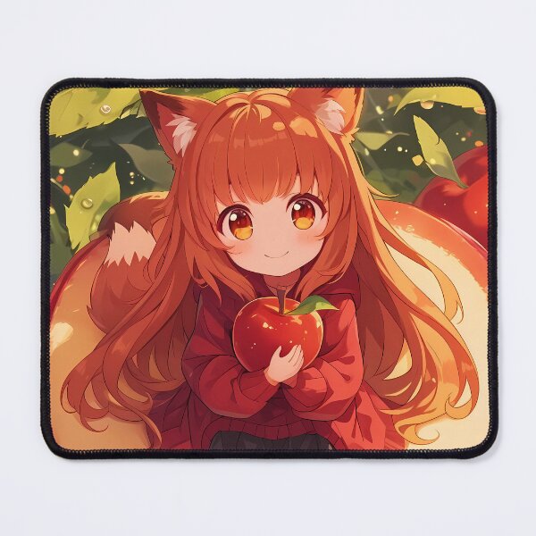 Item preview, And Holo Spice And Wolf Anime Girl Waifu Fantasy Cute Harvest designed and sold by Tokyonomad.
