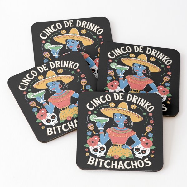 Item preview, Cinco De Mayo Mexican Party Cinco De Drinko Bitchachos 22  designed and sold by FadeOfThrone.