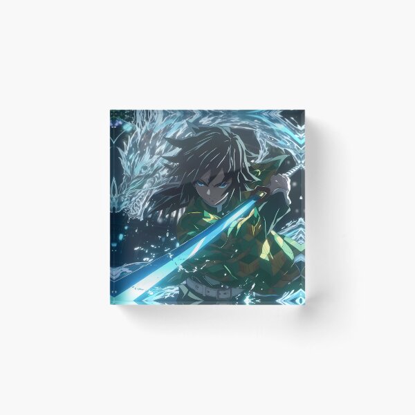 Item preview, Giyu Tomioka Demon Slayer Anime Water Dragon Attack Spectacle designed and sold by Tokyonomad.