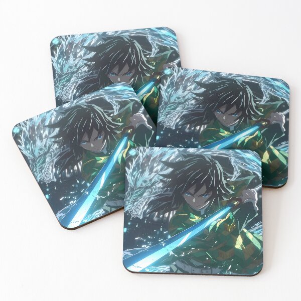 Item preview, Giyu Tomioka Demon Slayer Anime Water Dragon Attack Spectacle designed and sold by Tokyonomad.