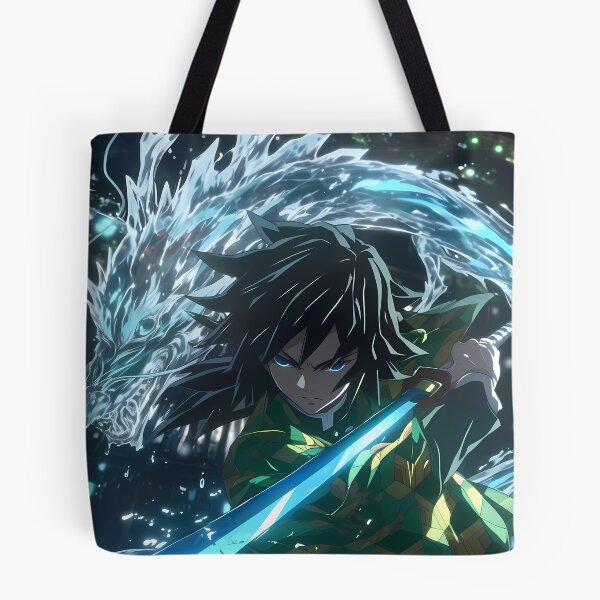 Item preview, Giyu Tomioka Demon Slayer Anime Water Dragon Attack Spectacle designed and sold by Tokyonomad.