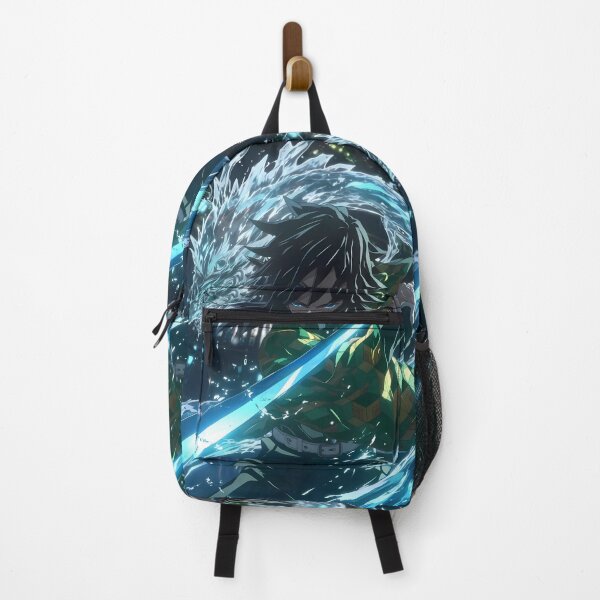 Item preview, Giyu Tomioka Demon Slayer Anime Water Dragon Attack Spectacle designed and sold by Tokyonomad.