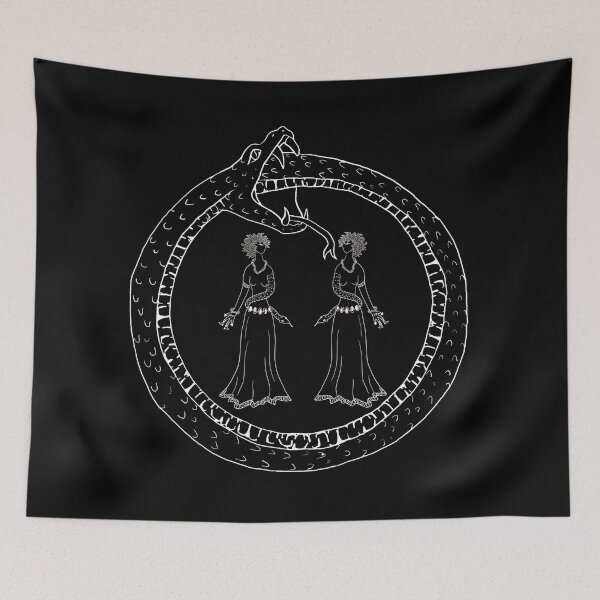 Item preview, Ouroboros Gemini Magicians designed and sold by GothicBohemian.