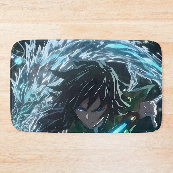 Item preview, Giyu Tomioka Demon Slayer Anime Water Dragon Attack Spectacle designed and sold by Tokyonomad.