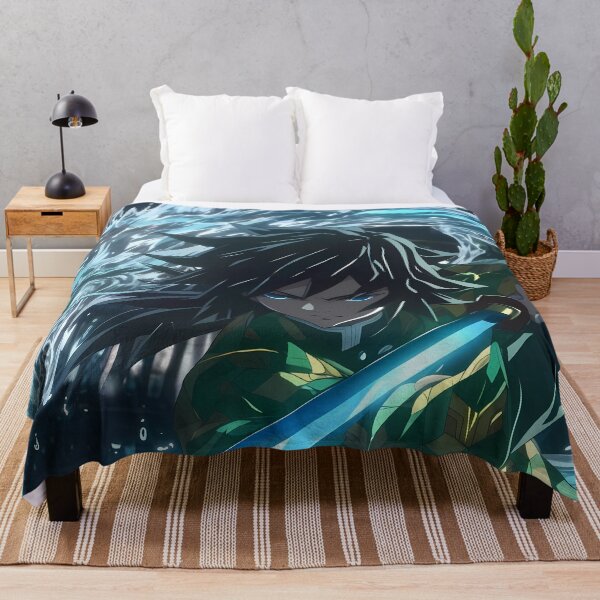 Item preview, Giyu Tomioka Demon Slayer Anime Water Dragon Attack Spectacle designed and sold by Tokyonomad.
