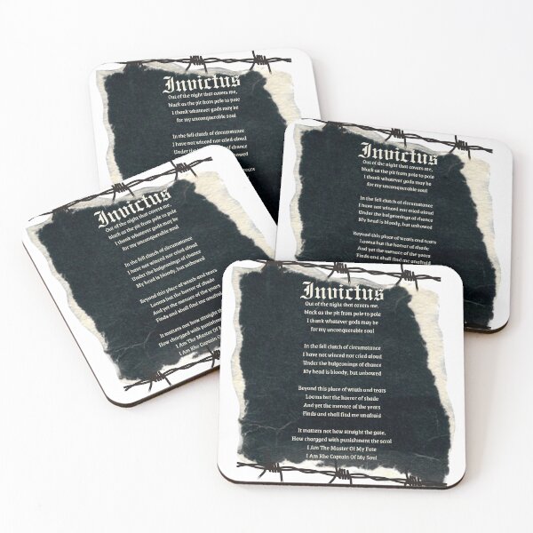 Item preview, Invictus Poem designed and sold by LYFSTYLE GEMS.