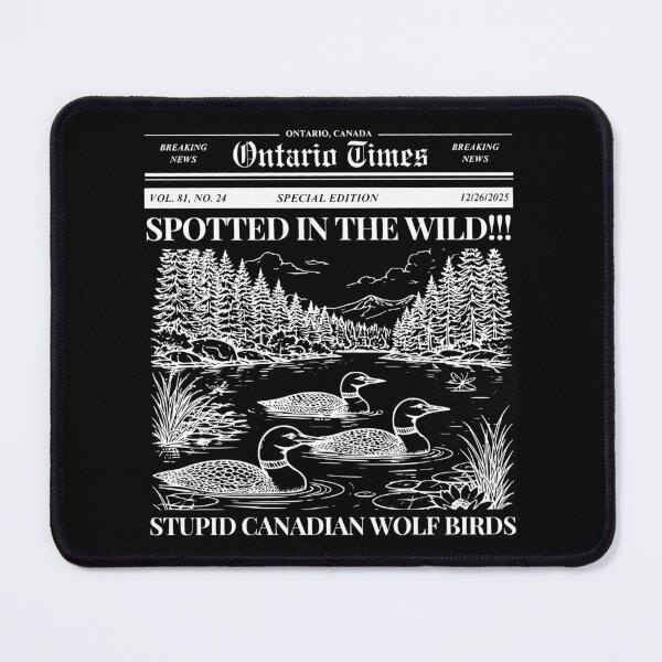 Item preview, Heated Rivalry, Stupid Canadian Wolf Bird designed and sold by tierryrincones.