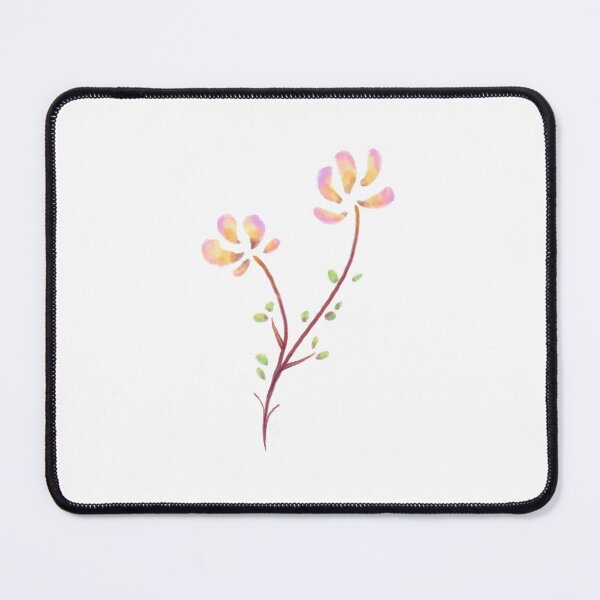 Item preview, Silent Bloom – Minimalist floral illustration in pink designed and sold by Sumpfmaus.