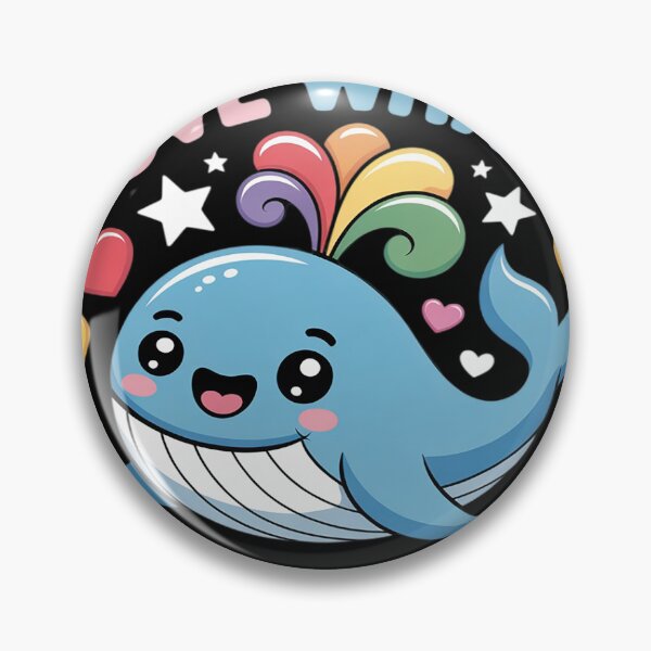 Item preview, Cute Rainbow Pride Colored Whale Pun Love Whale Set You Free designed and sold by Dolostope.