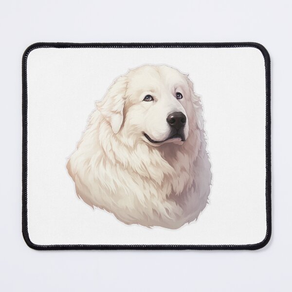 Item preview, Cute Braque Francais Pyrenean dog designed and sold by SMARTKIT DESIGNAGENCY.
