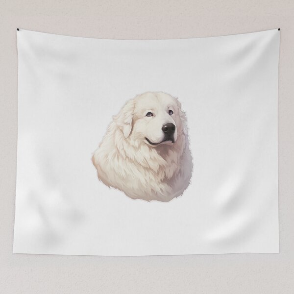Item preview, Cute Braque Francais Pyrenean dog designed and sold by SMARTKIT  DESIGNAGENCY.