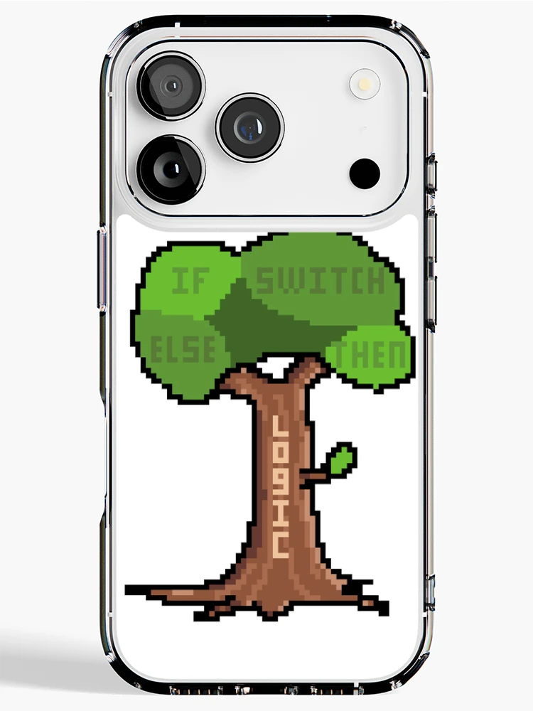 Thumbnail 1 of 5, iPhone Case, Logic Tree designed and sold by PlainScript.