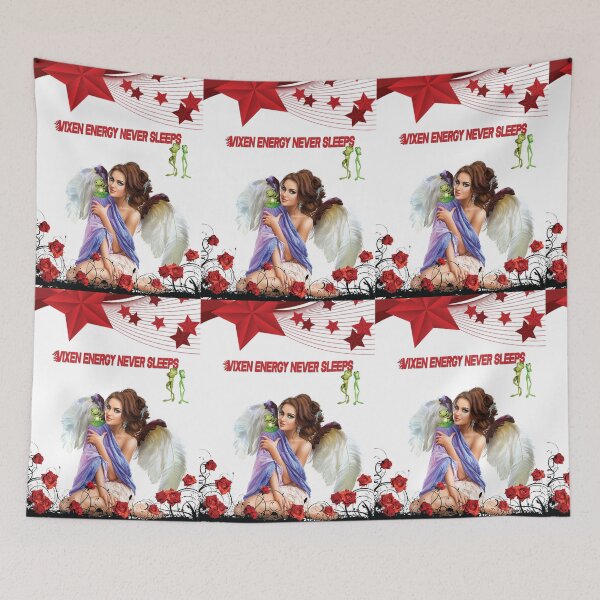 Item preview, Grunge Holiday Aesthetic – Dark Aesthetic Christmas Vibes, Vixen Energy Girl, Floral Art | Nyota designed and sold by GraphixKing999.