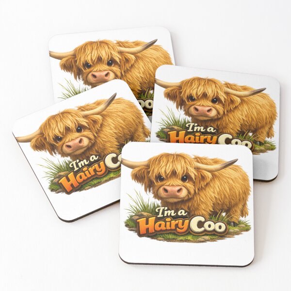 Item preview, Im a Hairy Coo  designed and sold by hawkie.