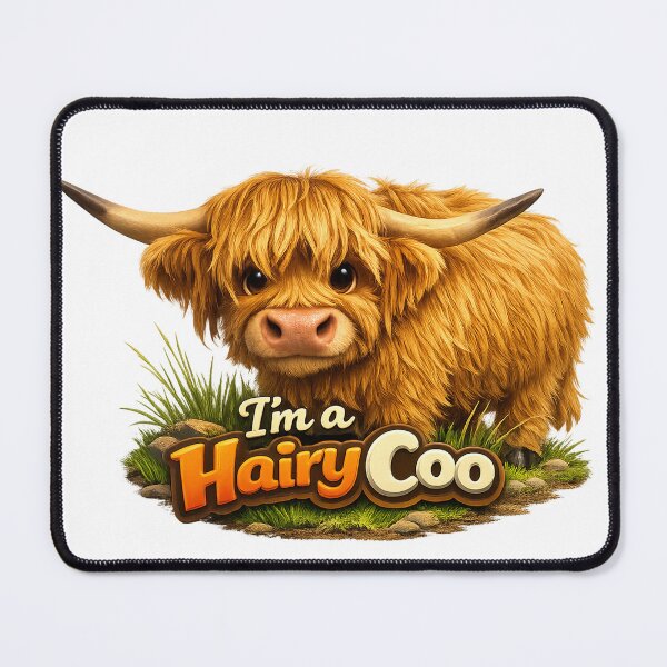 Item preview, Im a Hairy Coo designed and sold by hawkie.