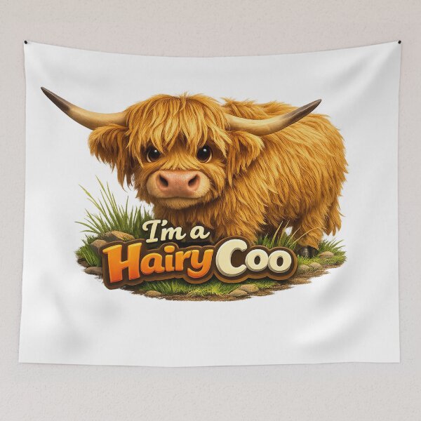 Item preview, Im a Hairy Coo  designed and sold by hawkie.