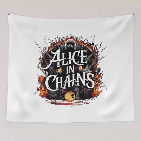 Item preview, Alice In Chains Dark Gothic Crest designed and sold by Anthonedd.