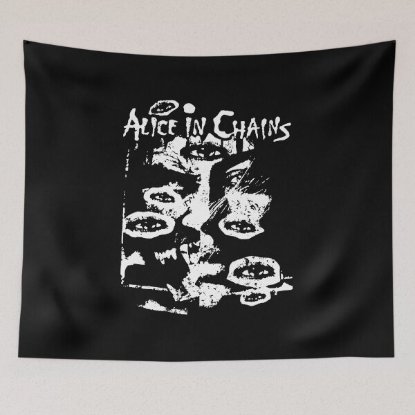 Item preview, Alice In Chains Distressed Face Collage designed and sold by Anthonedd.
