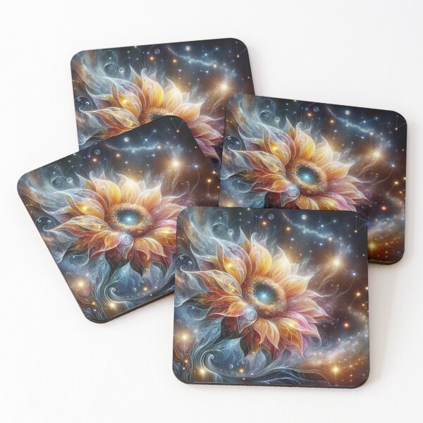 Item preview, Celestial Sunflower Swirl designed and sold by purplesensation.