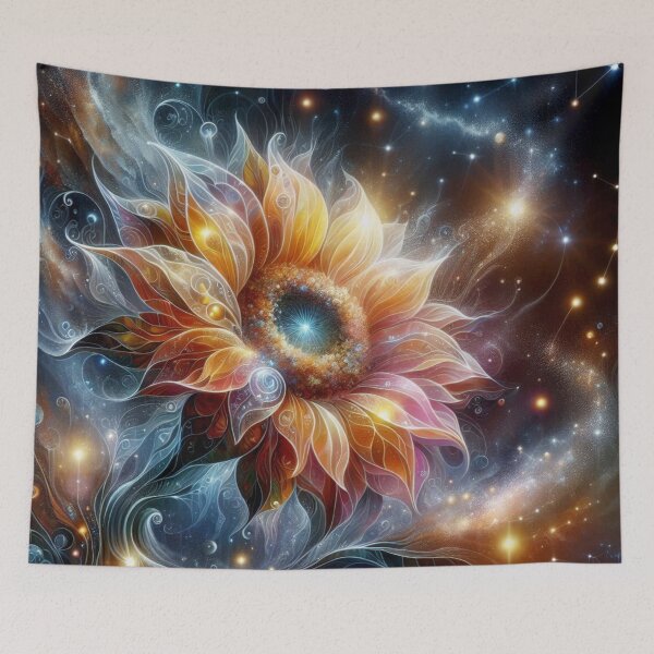 Item preview, Celestial Sunflower Swirl designed and sold by purplesensation.