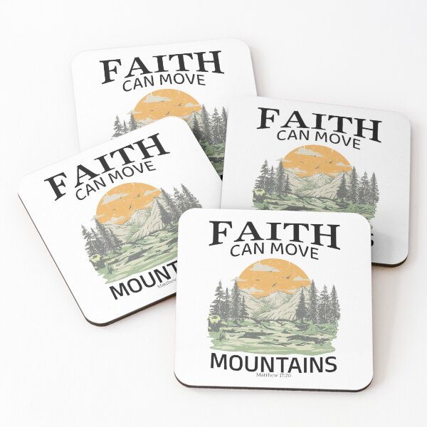 Item preview, Faith can move mountains designed and sold by HopeRenewedStudio.
