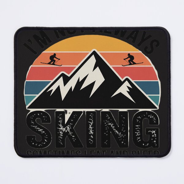 Item preview, Cute Skiing Ski Winter Sport Snow Lovers designed and sold by Dolostope.