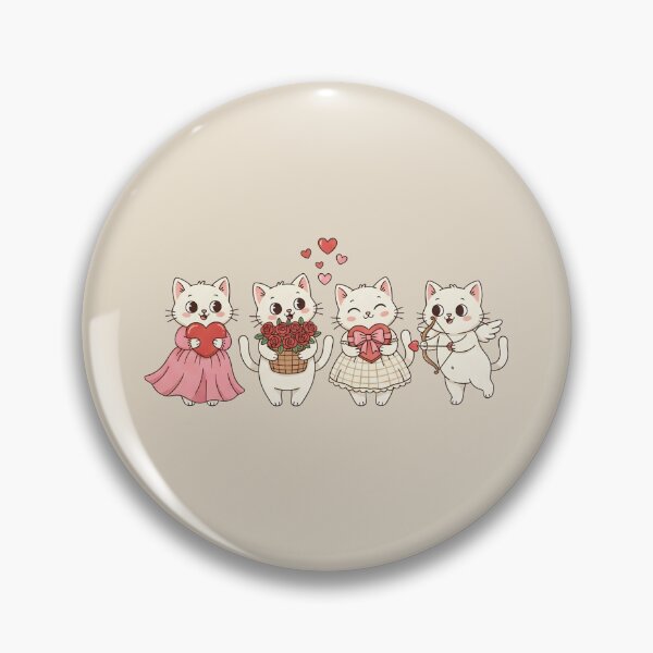 Item preview, Valentine Cats Love Aesthetic designed and sold by dudelinart.