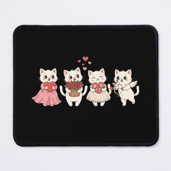 Item preview, Valentine Cats Love Aesthetic designed and sold by dudelinart.