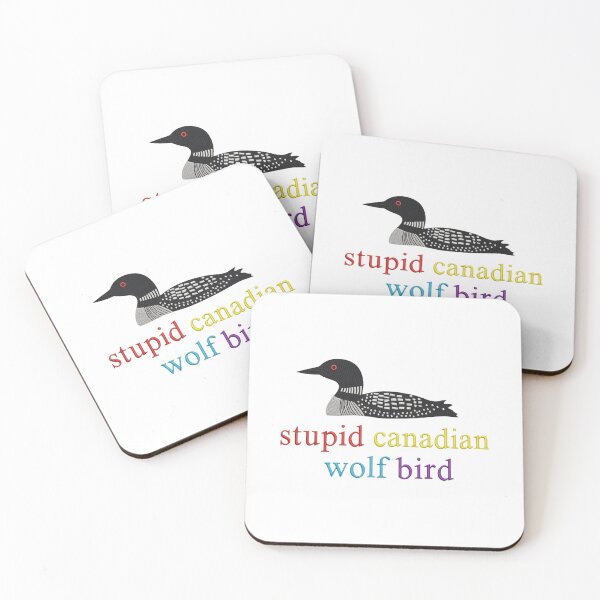 Item preview, Stupid Canadian Wolf Bird, Loon Lover, Canadian Wildlife - Heated Rivalry  designed and sold by rexedmee8.