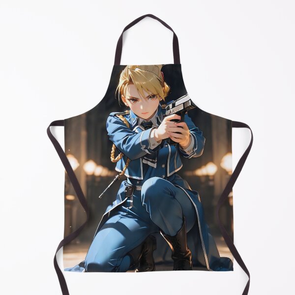 Item preview, Riza Hawkeye Fullmetal Alchemist Anime Commanding Combat Hall Scene designed and sold by Tokyonomad.