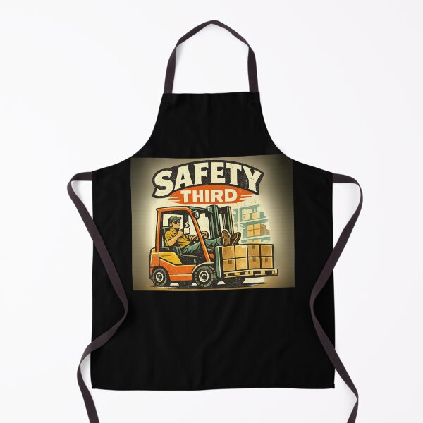 Item preview, Safety Third Forklift Retro Design  designed and sold by RetroNibylander.