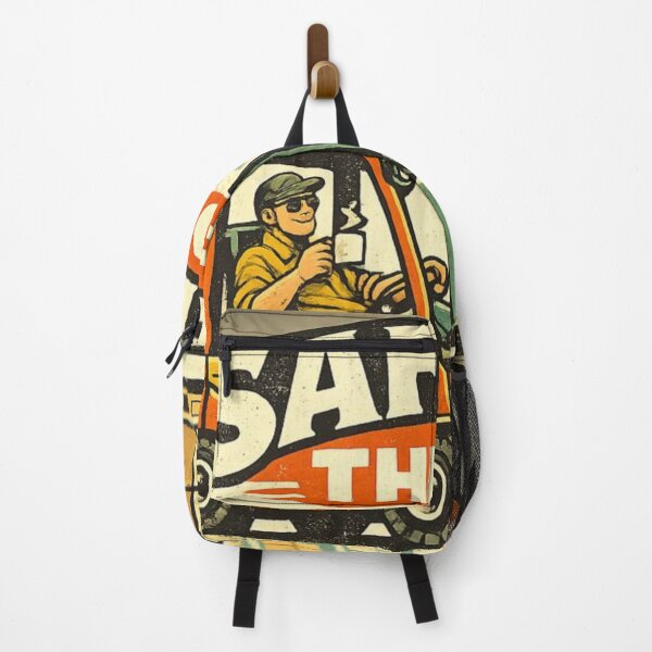 Item preview, Safety Third Forklift Retro Design  designed and sold by RetroNibylander.