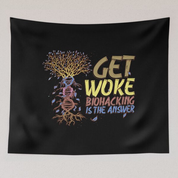 Item preview, Get Woke: Biohacking Is the Answer designed and sold by jiijwsui94.