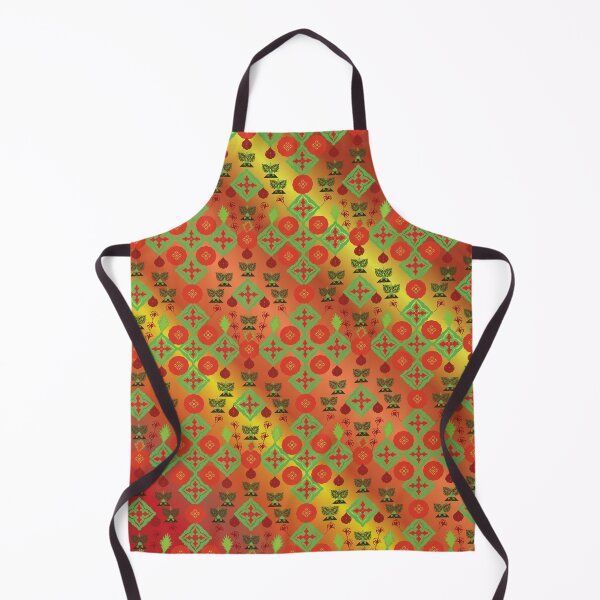 Item preview, Eternal Warrior Spirit - Traditional Thai Brave Heart Motif designed and sold by OIL Pattern Design .
